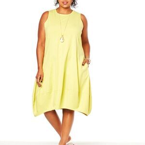 MarlaWynne Sleeveless Lantern Hem Balloon Dress Size PL